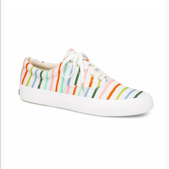 Keds Shoes - Rifle Paper Co Happy Stripe Keds